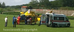 Il 118 in azione