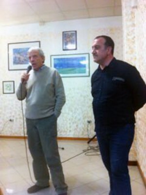 Viterbo - Il passaggio del testimone tra Olivieri e  Grassotti