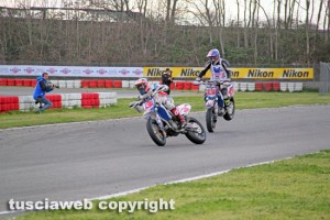 Sport - Motori - Viterbo - Internazionali supermoto - Secondo Max Biaggi