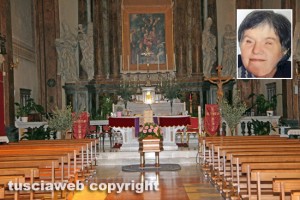 Ronciglione - Il funerale di Rossana Bramante