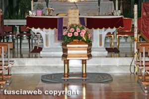 Ronciglione - Il funerale di Rossana Bramante