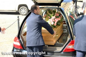 Ronciglione - Il funerale di Rossana Bramante