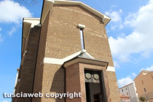 Viterbo - La parrocchia del Sacro Cuore al Pilastro