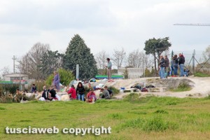 Viterbo - Boom di turisti a Pasqua