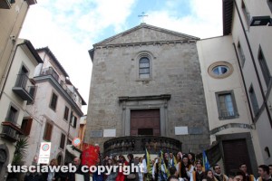 Viterbo - La chiesa della Crocetta