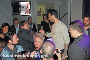 Viterbo - Fabrizio Corona a Subway