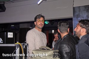 Viterbo - Fabrizio Corona a Subway