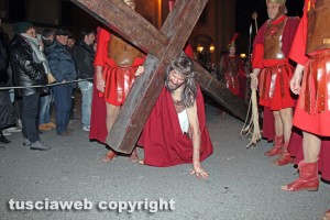 Bagnaia - La processione del Cristo morto