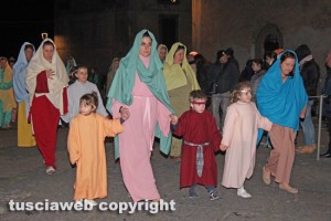 Bagnaia - La processione del Cristo morto