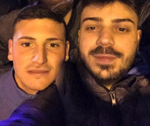 Le foto su Facebook di Vincenzo Amendola con Giovanni Tabasco, uno dei suoi presunti assassini