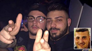 Gli arrestati Gaetano Formicola e Giovanni Tabasco - Nel riquadro: la vittima Vincenzo Amendola