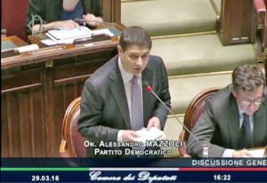 L'intervento di Mazzoli alla Camera 