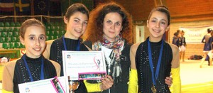 Sport - Ginnastica ritmica - Le giovani atlete dell'Asd Gymmwell Valentano