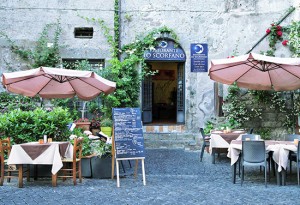 Viterbo - Il ristorante Lo Scorfano