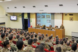 Viterbo - Danilo Errico alla scuola Sottufficiali dell'Esercito