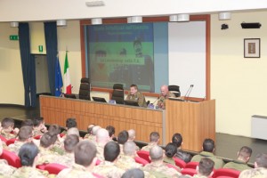 Un momento dell'incontro 
