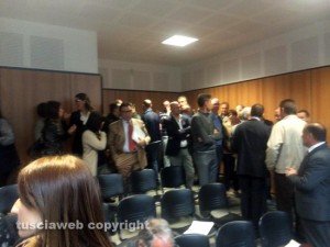 Viterbo - Tribunale - Il giuramento del nuovo procuratore capo Paolo Auriemma 