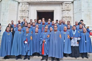 I cavalieri dell'ordine Costantiniano a Roma