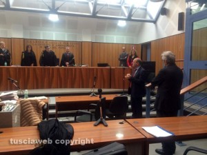 Viterbo - Tribunale - Il giuramento del nuovo procuratore capo Paolo Auriemma 