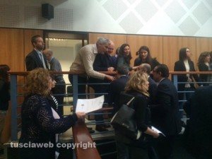 Viterbo - Tribunale - Il giuramento del nuovo procuratore capo Paolo Auriemma 