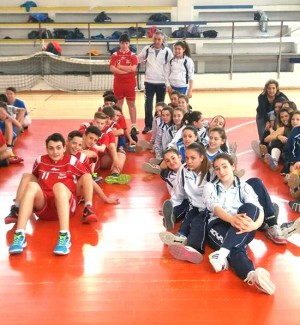 I ragazzi della scuola media di Tuscania