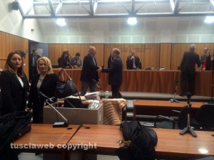 Viterbo - Tribunale - Il giuramento del nuovo procuratore capo Paolo Auriemma 