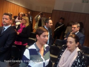Viterbo - Tribunale - Il giuramento del nuovo procuratore capo Paolo Auriemma 