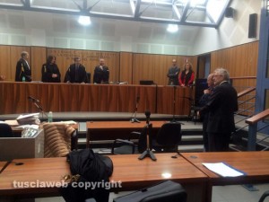 Viterbo - Tribunale - Il giuramento del nuovo procuratore capo Paolo Auriemma 