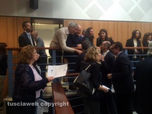 Viterbo - Tribunale - Il giuramento del nuovo procuratore capo Paolo Auriemma Viterbo - Tribunale - Il giuramento del nuovo procuratore capo Paolo Auriemma 