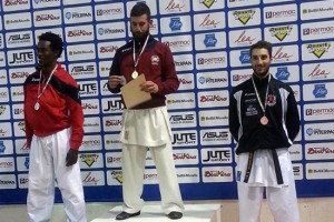 Sport - Karate - Un atleta della scuola Keikenkai sul podio di Conegliano
