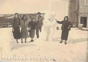 Vetralla - Nevone del 1956 -  Tre Croci - Foto inviaste da Daniele Camilli