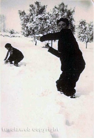 Vetralla - Nevone del 1956 -  Tre Croci - Foto inviaste da Daniele Camilli