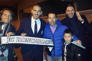 Sport - Calcio - Lo Juventus club doc Ronciglione con Leonardo Bonucci