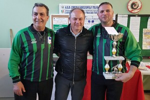 Sport - Bocce - I vincitori del trofeo "Città di Tolfa"