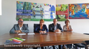 La conferenza stampa della Asl