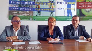La conferenza stampa della Asl