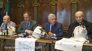 La presentazione della bisaccia del Pellegrino