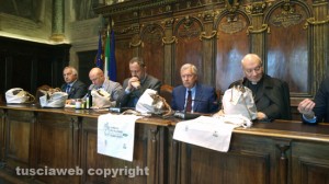 La presentazione della bisaccia del Pellegrino
