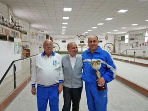 Bocce - La premiazione 