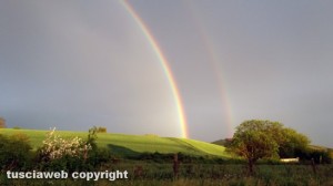 Ischia di Castro - Doppio arcobaleno
