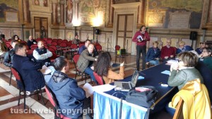 Viterbo - Comune - La seconda commissione in sala Regia