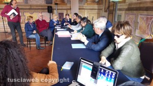Viterbo - Comune - La seconda commissione in sala Regia