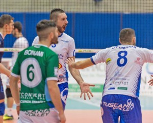 Vittoria del Tuscania Volley su Emma Villas Siena 