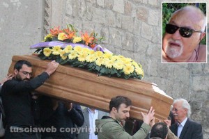 Viterbo - I funerali di Carmelo Bonarrigo