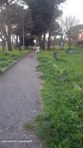 Viterbo - Degrado al parco della Quercia