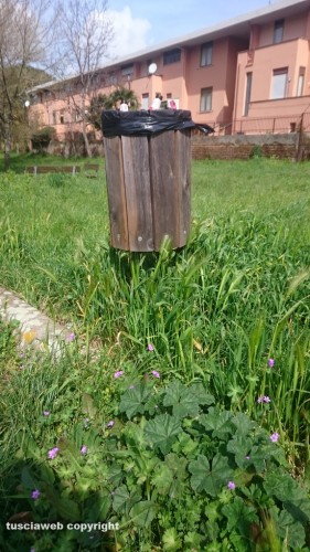 Viterbo - Degrado al parco della Quercia