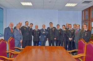 Viterbo - L'incontro tra Auriemma e i vertici dell'Arma