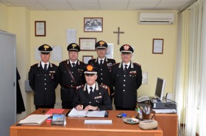 Il comandante generale dell’Arma, Tullio Del Sette alla compagnia di Tuscania 
