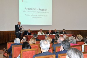 Unitus - Il rettore Alessandro Ruggieri relatore all'Accademia dei lincei