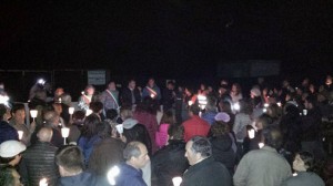 Soriano nel Cimino - La fiaccolata in località Crocetta 
